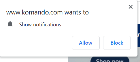 Chrome notifications