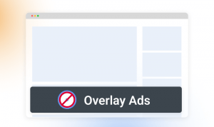 how to block overlays with Poper Blocker