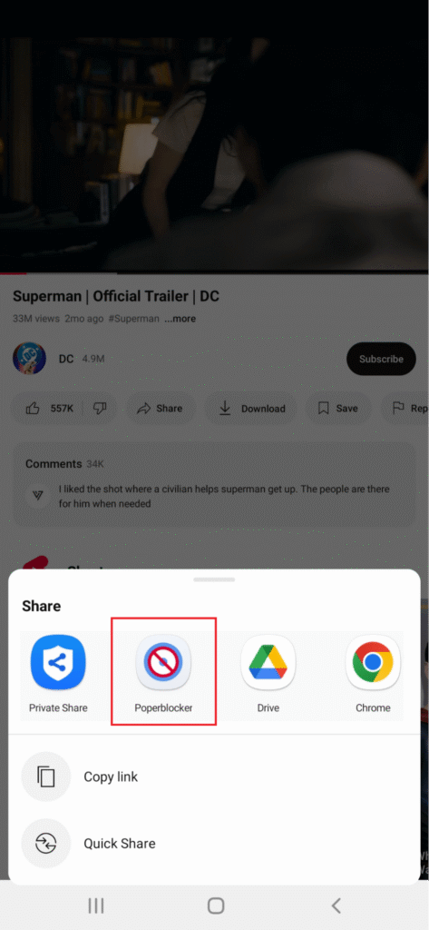 Poper Blocker's Ad-Free YouTube Player