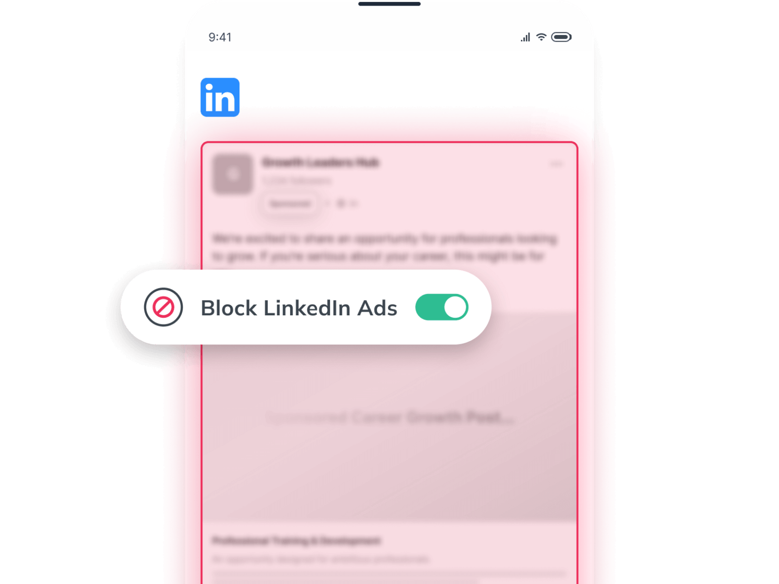 Blockher LinkedIn Ad Blocker | Poper Blocker