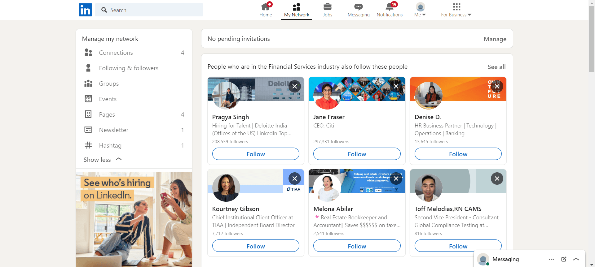 LinkedIn-suggestions-of-people-to-follow