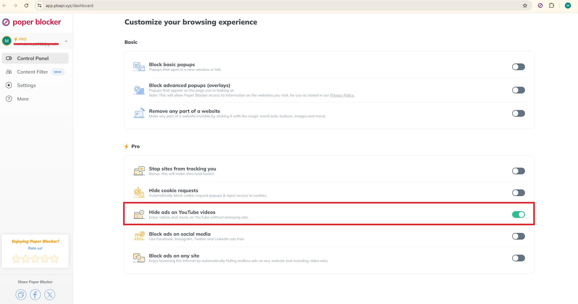 Video streaming ad blocker