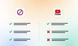Poper Blocker vs YouTube Premium